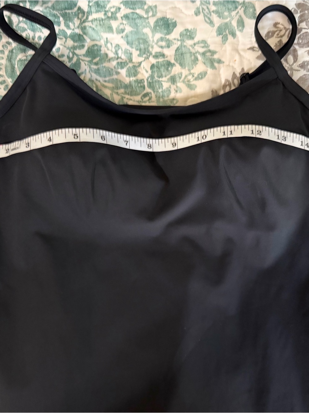 Duluth Trading Co Black Adjustable-Strap Tank Top
